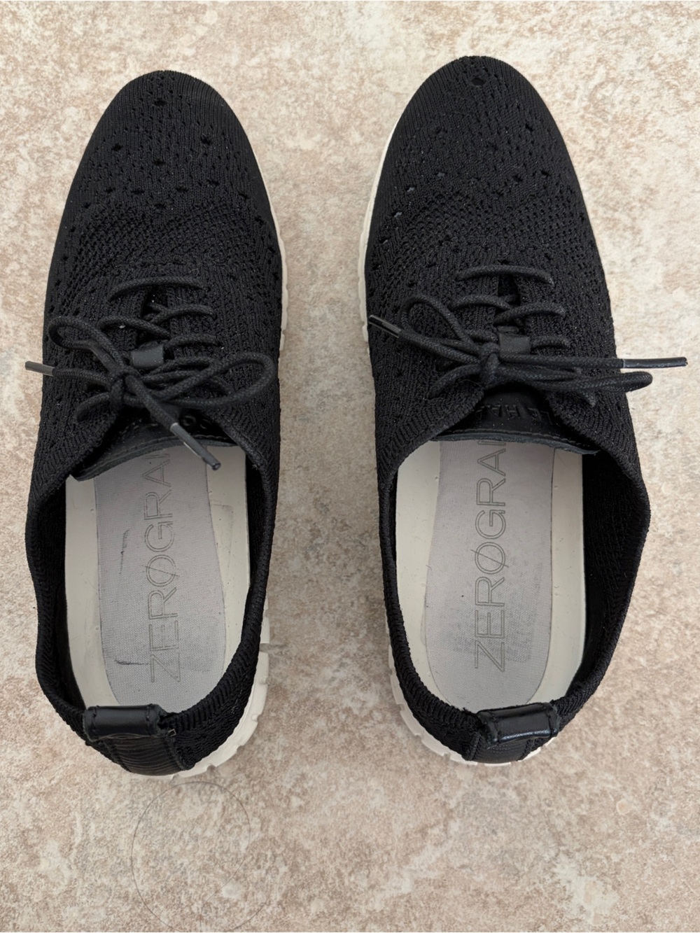 Cole Haan Black Knit Women’s Sneakers